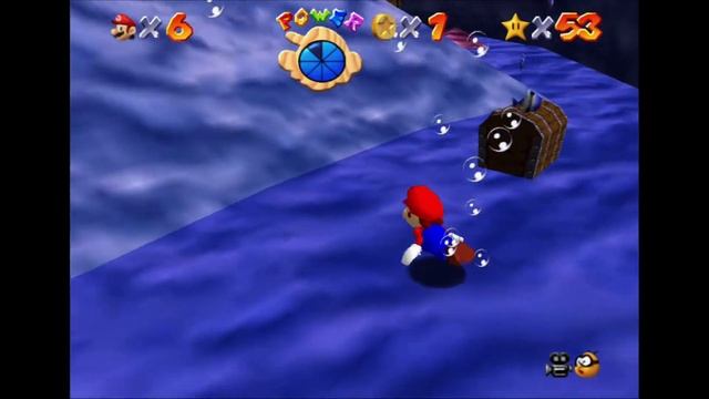Super Mario 64 | Course #9 - Dire, Dire Docks | Star #2 - Chests in the Current смотреть онлайн