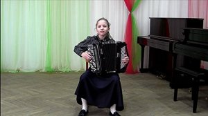 Б.Тихонов-Э.Аханов "КОНЦЕРТНАЯ ПОЛЬКА" Играет Алёна Кливитенко! Станица Крыловская