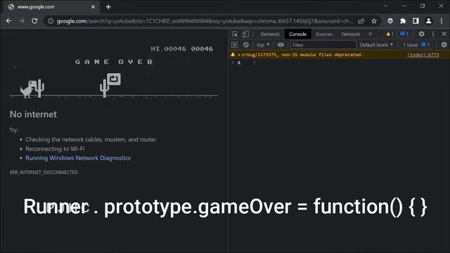How to hack Google Chrome dinosaur game.PJHC смотреть онлайн