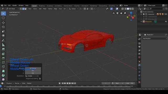 Learn How to 3D Design Bugatti Chiron Car in Blender 2.8 | Tutorial Part - 2 смотреть онлайн