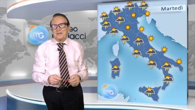 Anticiclone africano domina su tutta Italia, caldo intenso e qualche temporale sui rilievi смотреть онлайн