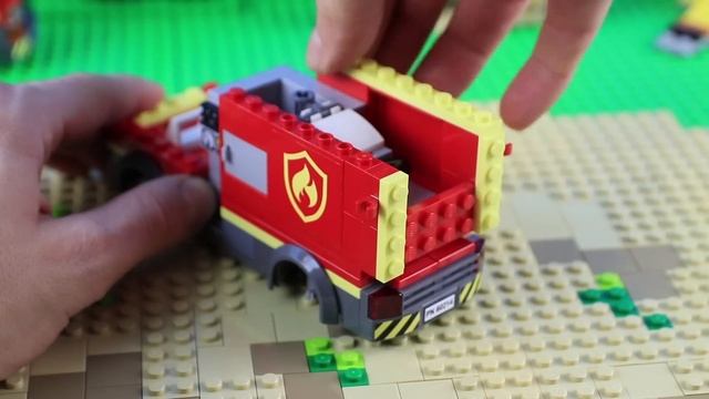 LEGO CITY 60214 Burger Bar Fire Rescue Speed Build for Collecrors - Collection Firefighter (44/53) смотреть онлайн