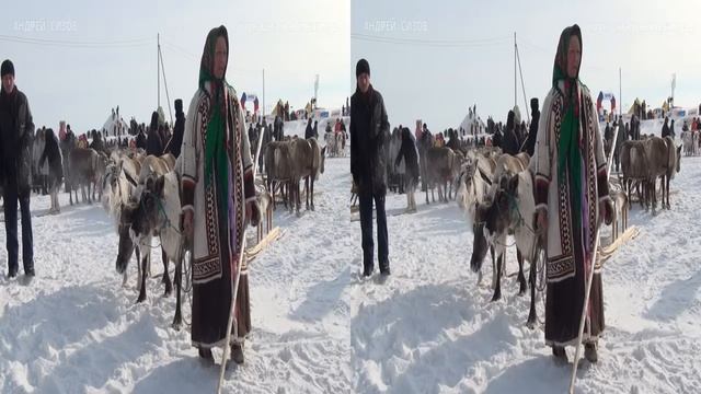 "Северные сказания..." в 3D (отрывок) горизонтальная анаморфная пара смотреть онлайн