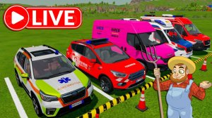 Мультики для детей. Перевозка всех полицейских машин. Детские Мультики, Мультфильмы про машинки