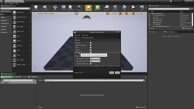 02 Unreal Engine 4 Перенос из Cinema 4D в UE4 с Datasmith / Import Cinema 4D to UE4 with Datasmith смотреть онлайн