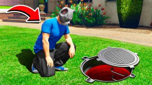 НАШЁЛ СЕКРЕТНЫЙ ВХОД ПОД ДОМОМ МАЙКЛА В ГТА 5! ЧТО ВНУТРИ? GTA 5 MODS!