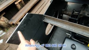 Минитрактор UT-20 4х4 на гидроходу. Установка двигателя. Челюстной ковш.