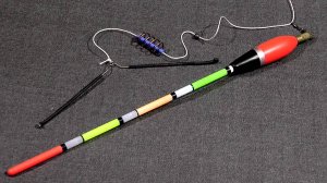 Интересная оснастка поплавочной удочки с коромыслом