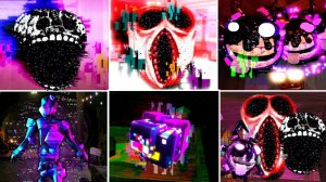 Роблокс Дорс: Глитч Монстры и их СКРИМЕРЫ