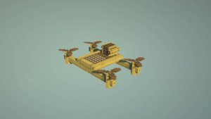 Завод коптеров Create Minecraft