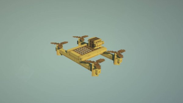 Завод коптеров Create Minecraft