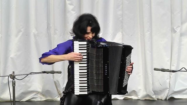 Jerry Ross Tango "Hernando's Hideaway"/"Убежище Эрнандо" Евгения Бурякова (аккордеон)