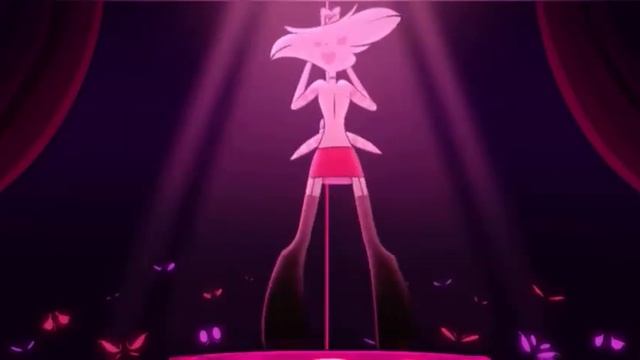 Angel Dust pole dancing to mask by Dream sus remix смотреть онлайн