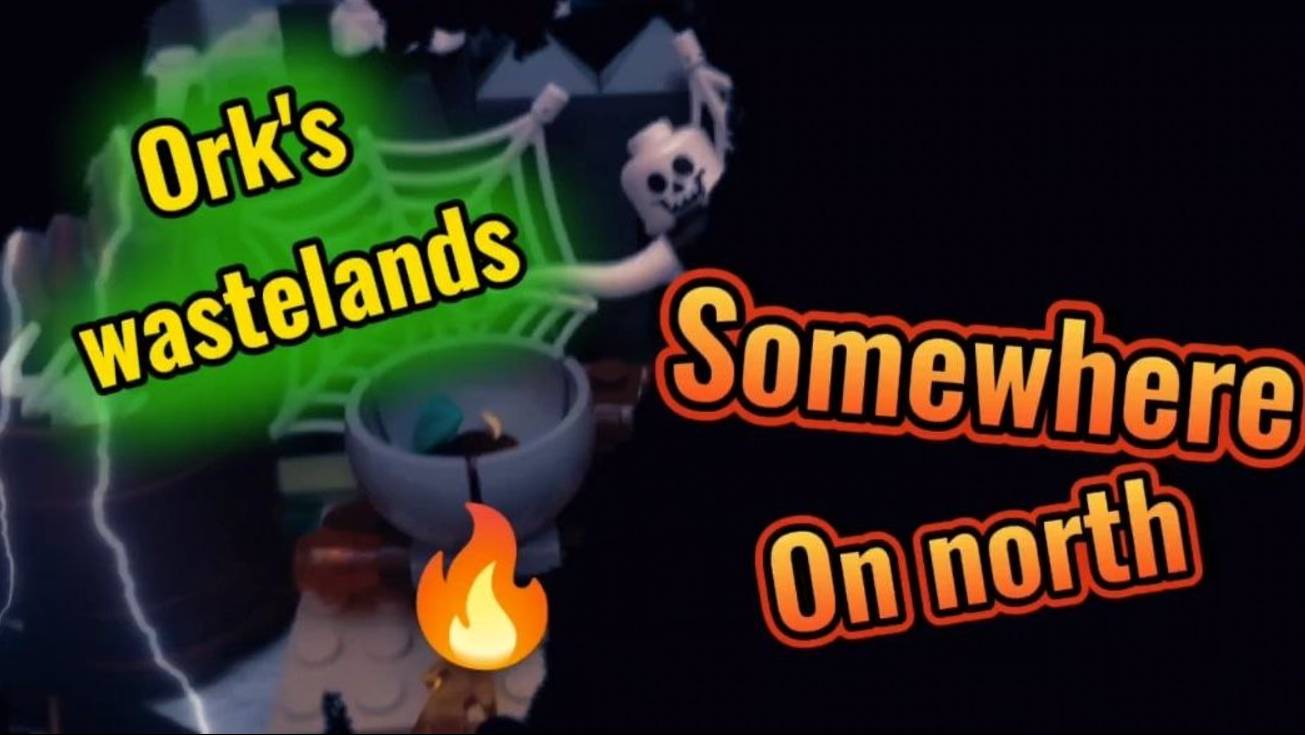 LEGO - Ork's Wastelands. Somewhere On North...