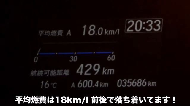 フリードＨＶ 4WD市街地600km走行時のメーター上の平均燃費！ смотреть онлайн