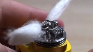 Намотка дрипки Cubic RDA by Sigelei