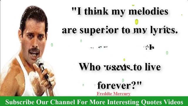 Queen The Best Quotes Of Freddie Mercury смотреть онлайн