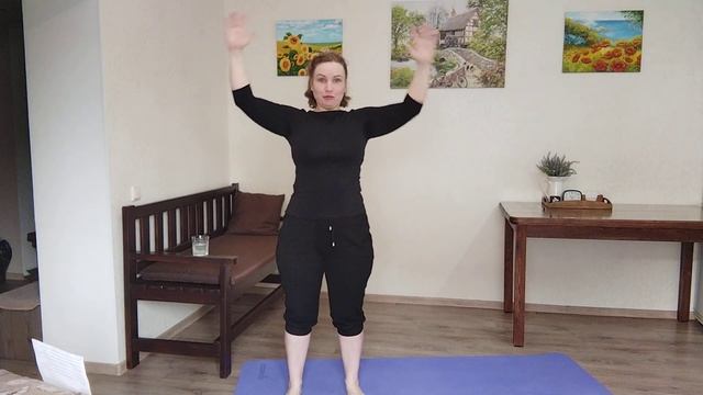 Упражнения для здорового позвоночника, подвижных суставов и хорошего кровообращения / Равновесие смотреть онлайн