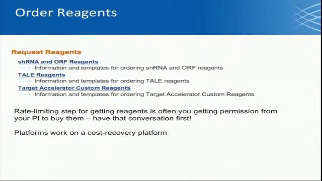 BroadE: Functional Genomic Screens in the RNAi Platform - Perturbation Reagents in the Platform смотреть онлайн