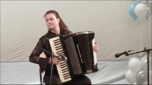 Claude Thomain «Sweeting Valse» Виртуозная аккордеонистка  Анастасия ПЕТРОЧЕНКО
