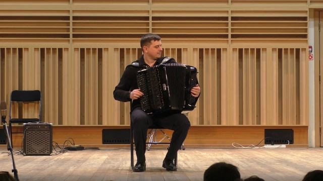 Александр Корчевой "Джаз-вальс" Играет великолепный баянист Иван Адыбаев Новосибирск