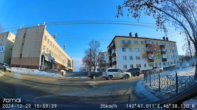 70mai Dash Cam 4K A810 съемка днем