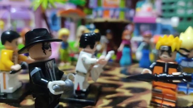 Lego StopMotion: Elvis Presley, Freddie Mercury, Michael Jackson, Naruto, SonGoku, Voltes V ETC... смотреть онлайн