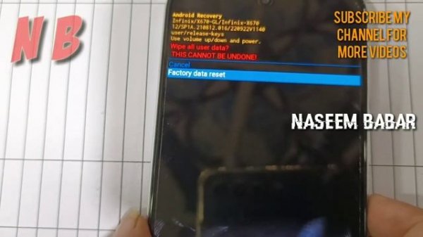 Infinix Note 12 | Note 12 pro Hard Reset | Infinix X663 | Factory Reset Pattern unlock