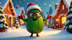 С Новым Годом и Рождеством! - Рождественская танцевальная вечеринка с фруктами и овощами!