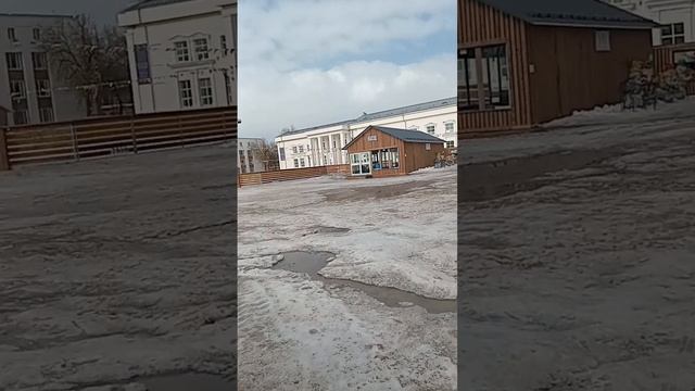 Main street Pereyaslavl .,Главная площадь Переяславль залеский смотреть онлайн