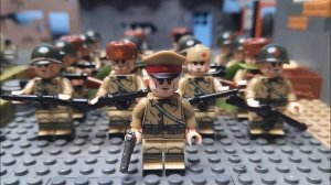 Обзор на лего советских солдат ВОВ с Аликэкспресс