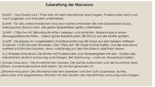 Macarons Projekt ▪ PowerPoint ▪ GE-W-E смотреть онлайн