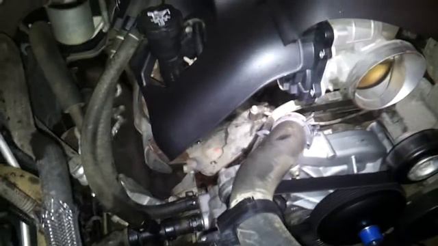 How to remove water pump 2005 Escalade part 4 смотреть онлайн