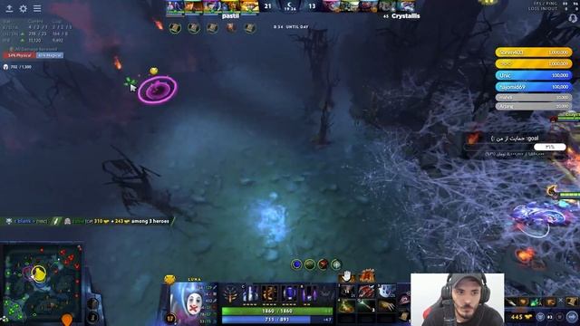 Re{ali}ty Luna with pastil Batrider Vs Crystallis Slardar смотреть онлайн