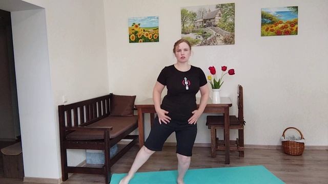 Упражнения для укрепления ног и для здоровья всего тела/ Баланс / Бодрый понедельник смотреть онлайн