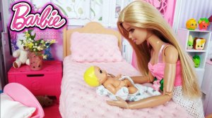 КУКЛЫ БАРБИ УТРЕННЕЕ ВРЕМЯ С МАЛЫШОМ МУЛЬТФИЛЬМ