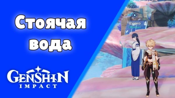 Задание мира Стоячая вода Цуюко Инадзума Genshin Impact