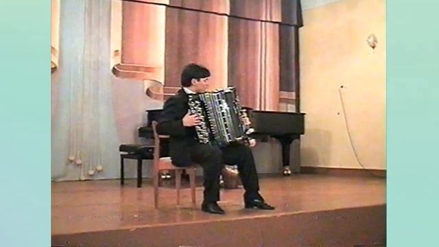 А. Вивальди "Времена года" Концерт "Лето" Финал "Гроза"  Играет баянист Андрей Романов Новосибирск