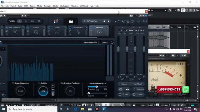 HOW TO MASTER SONG JINSI YA KUFANYA MASTERING KUBWA ZAIDI KWA KUTUMIA CUBASE PRO 13 OZONE IZOTOPE 1 смотреть онлайн