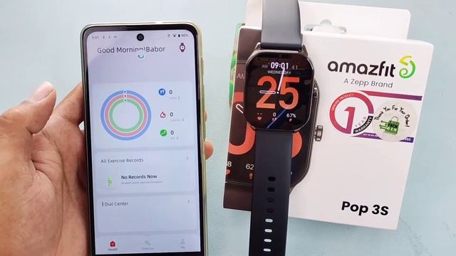 How To Connect Amazfit Pop 3s Smartwatch || Full Setup || i Phone With Android Phone || Tech Den || смотреть онлайн
