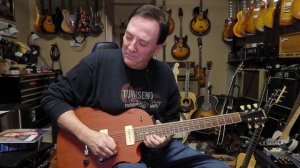 Larrivee RS-02 singlecut, dual P90 pickups electric guitar.