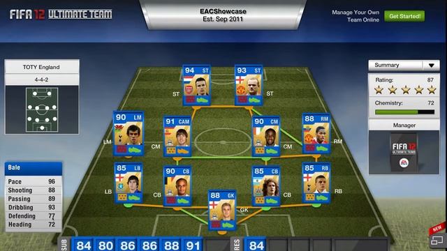 FIFA 12 - TOTY - 9th May 2012 смотреть онлайн