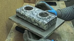 Очень не проста технология мраморного бетона. Ну или бетонного мрамора:-)))