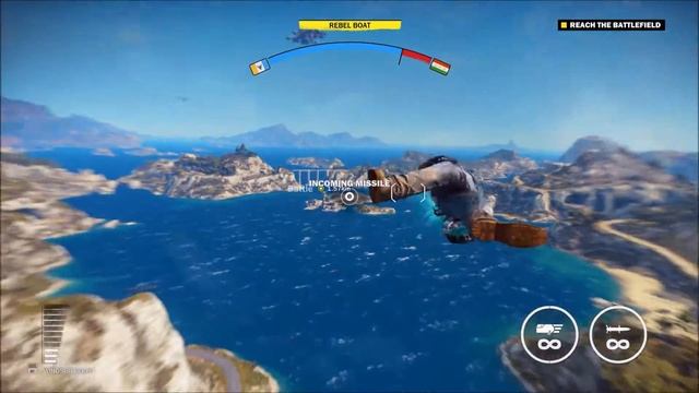 How to dodge Rockets | Just Cause 3 смотреть онлайн