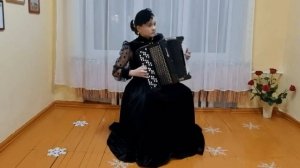 «Распрягайте хлопцы коней»(обр.С.Гардейчик) Играет баянистка Элина Хабирова 11 лет