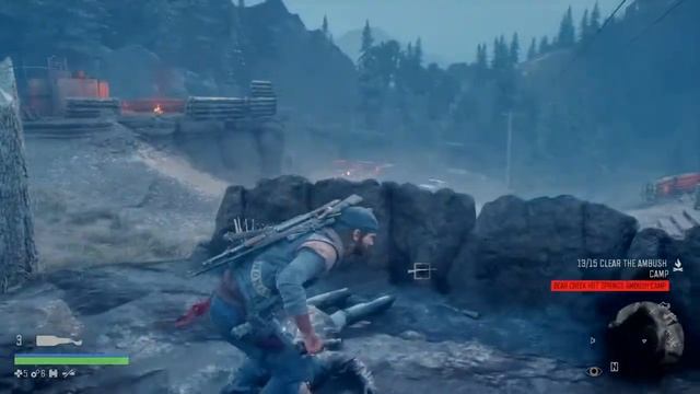 Days Gone - Bear Creek Hot Springs Ambush Camp смотреть онлайн