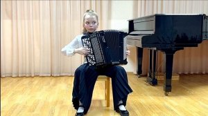 М. Блантер (обр. Н. Корецкого) Вальс "В лесу прифронтовом" Ульяна Ковач (баян) г. Ростов на Дону