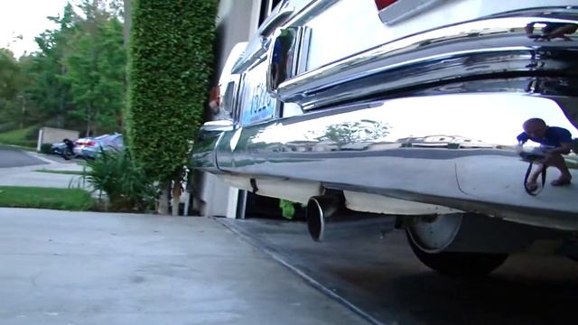 Engine idling, exhaust sound. 1962 Mercedes 220SE Coupe смотреть онлайн