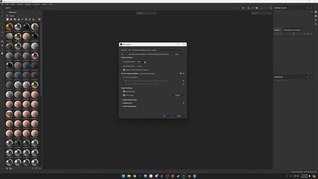 Substance Painter B - P - 4.1 - Creating The Project смотреть онлайн