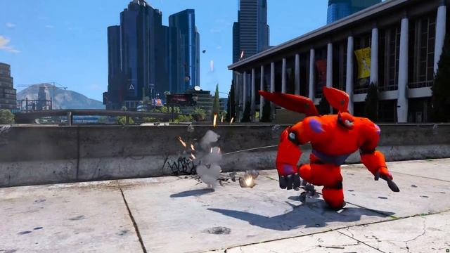 SPIDER-MAN VS BAYMAX (BIG HERO 6)
